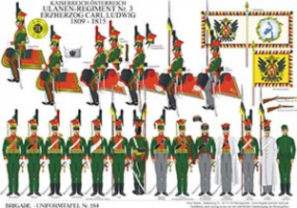 Oesterreich: Ulanen-Regiment No.3 Erzherzog Carl Ludwig 1809-15
