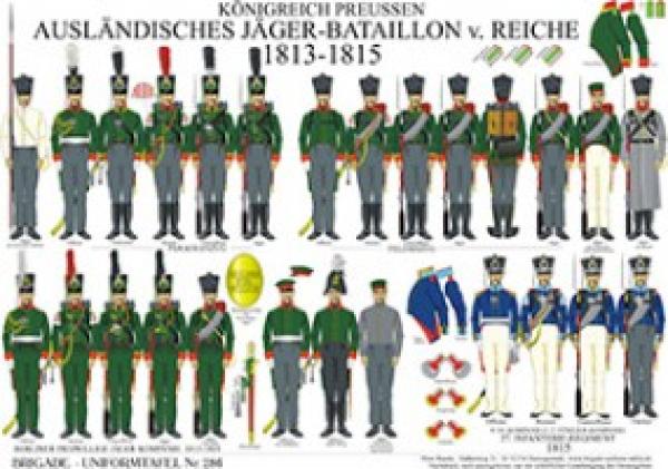 Preussen: Auslaendisches Jaeger-Bataillon v.Reiche 1813-15