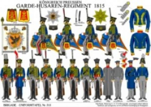 Koengrech Preu§en: Garde-Husaren-Regment 1815