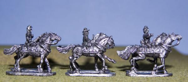 Extra Lmber Horses wth Rders