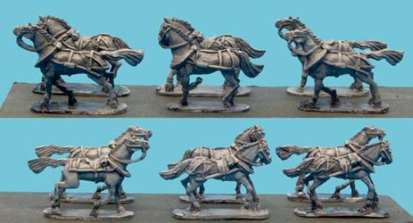 Lmber Horses wthout Rders