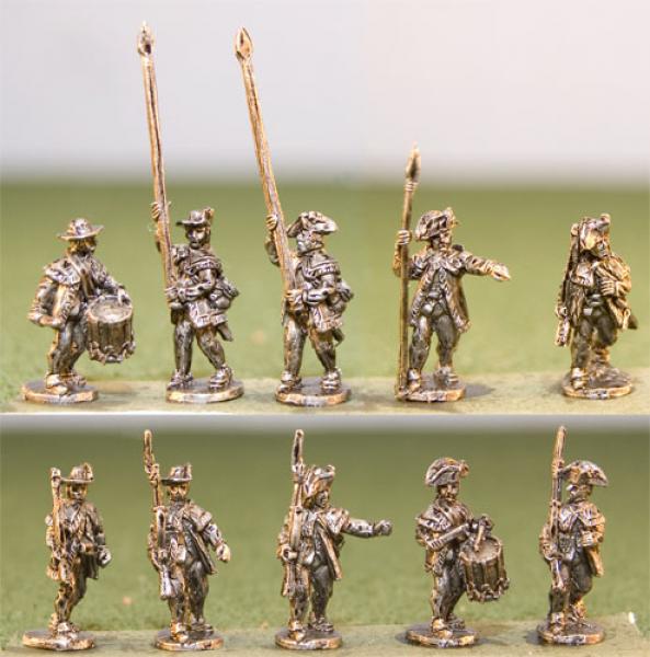 Contnental nfantry Command n Rfle Shrts