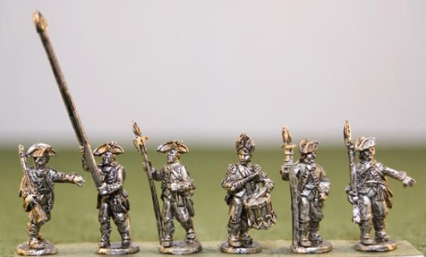 Brtsh nfantry 1768 Warrant Command