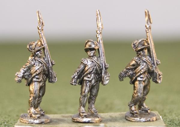 Brtsh Flank Company n Cut Down Coats.  Cap Hats