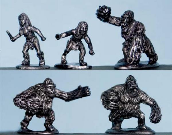 Jungle Man.  Jungle Woman and ther Great Apes