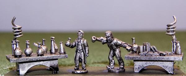 Dr. Jekyll and Mr. Hyde and hs Laboratory