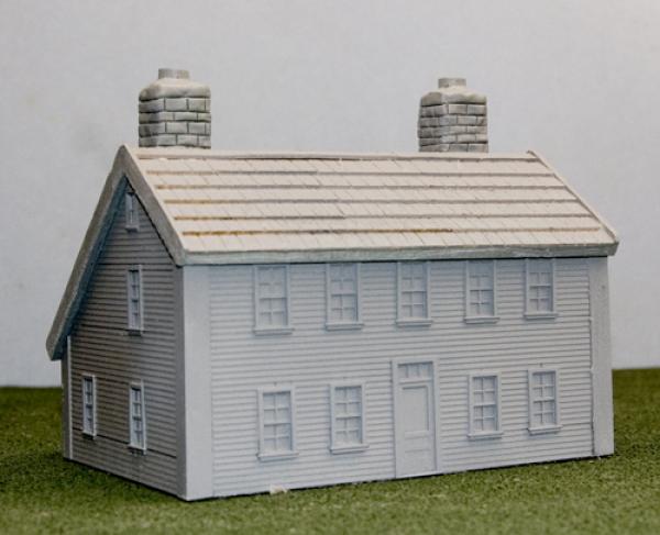 Sleepy Hollow Two Story House wth Slanted Roof