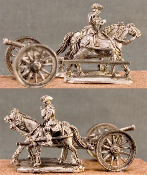 Lght Gun on Galloper Carrage