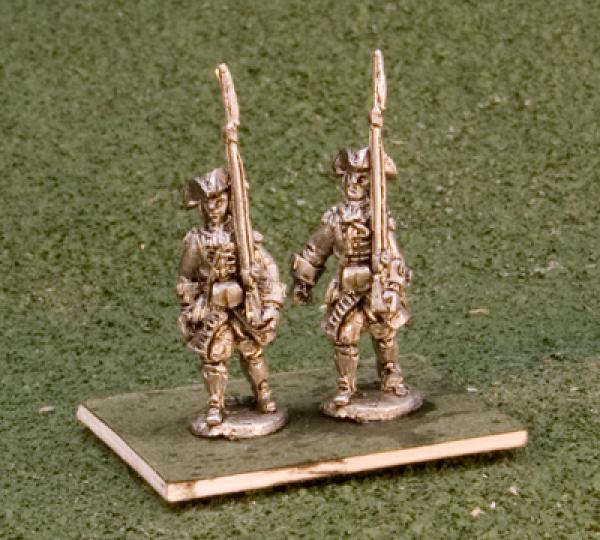 French Grenadiers Tricorn.  belly box laced coats