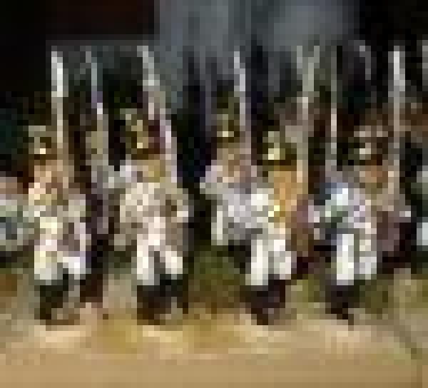 German lne n Helmet Marc h Attack