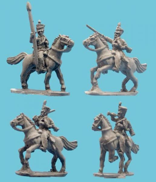 Hussar Command in Shako