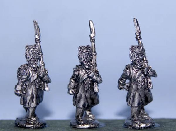Flank Company n Greatcoats (Bearskns) March Attack