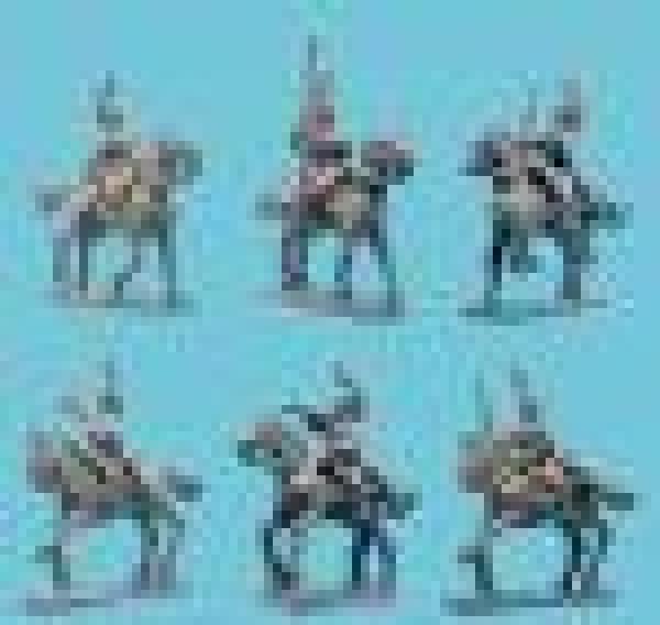 Swedsh Lght Dragoons wth Command