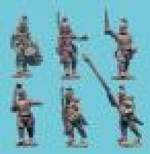 Wurttemberg Infantry Command in Helmets