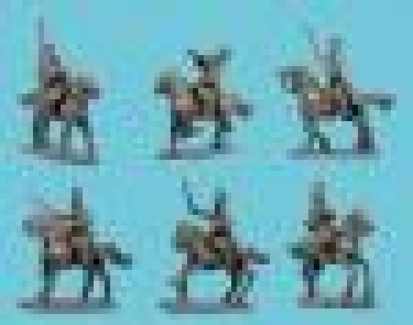 Wurttemburg Mounted Jaegers Chasseurs wth Command