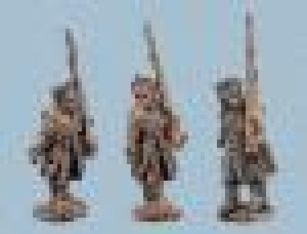 Musketeers n Greatcoat March Attack