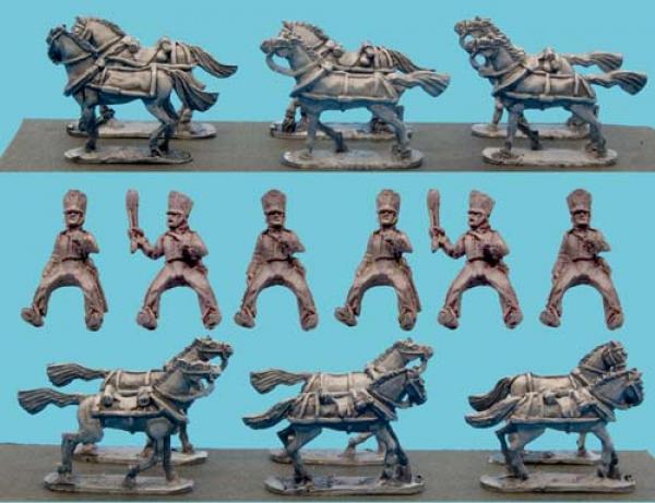 Prussan Lmber Horses wth Rders 1812