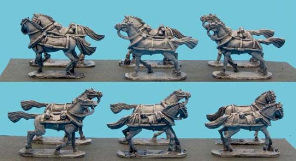 Prussan Lmber Horses Wthout Rders