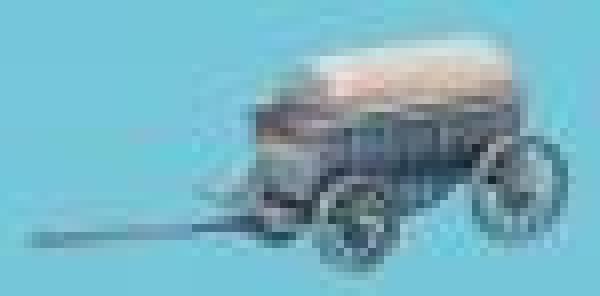 Medum Supply Wagon (curved sdes - covered)