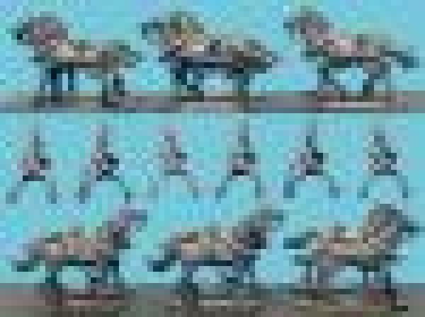 Russan Lmber Horses Foot wth Rders 1805