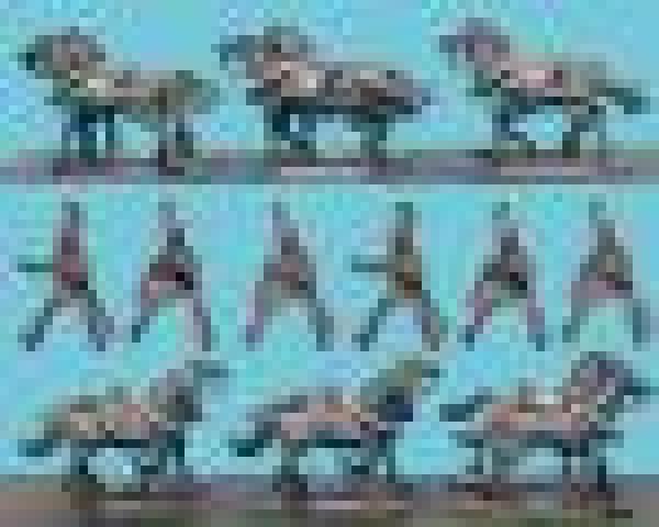 Russan Lmber Horses Horse wth Rders 1812