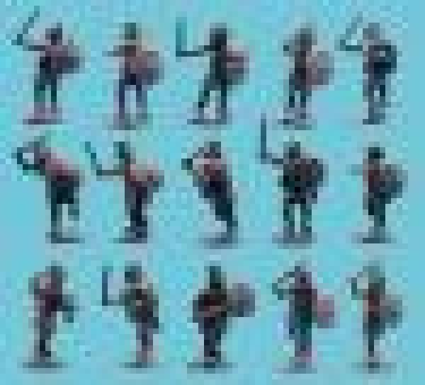 Fuzze Wuzzes wth Swords