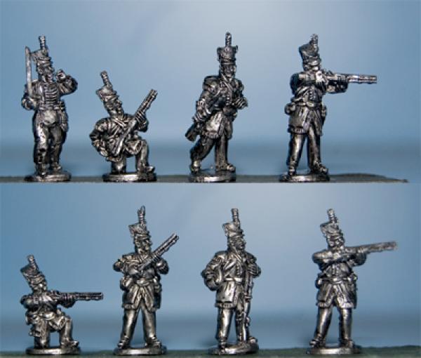 US Rflemen n Rfle Shrt Skrmshng wth Command