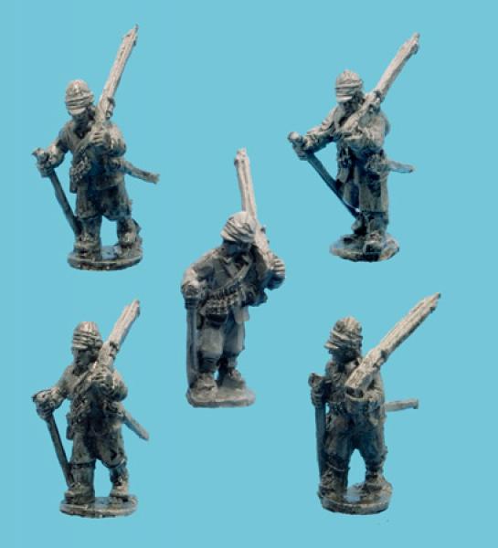 Musketeers Shoulder Musket wth Rest n Montero Cap