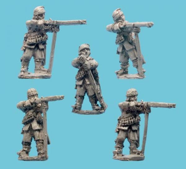 Musketeers Frng Lne wth Monmouth