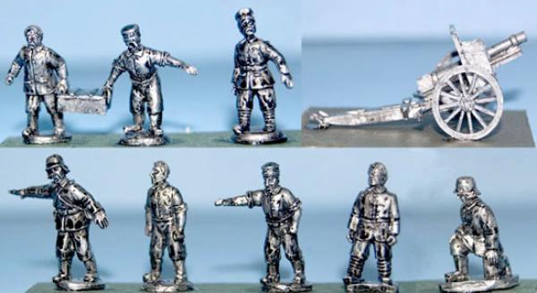 77mm Feld Gun wth crew