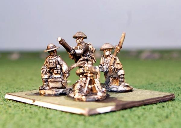 Heavy and Lght MG s w/ crew