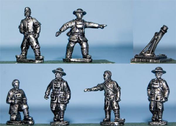 Lght Trench Mortar wth crew