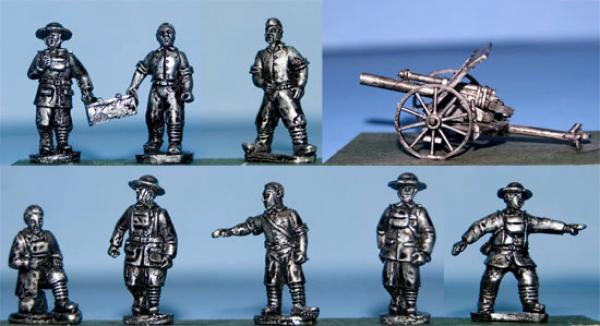 18lb Feld Gun wth crew