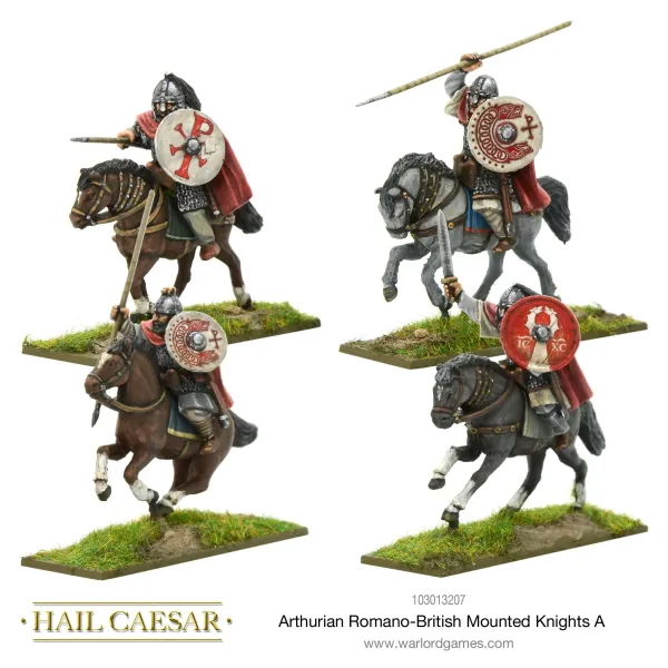 Arthurian Romano - British Mounted Knights (A)