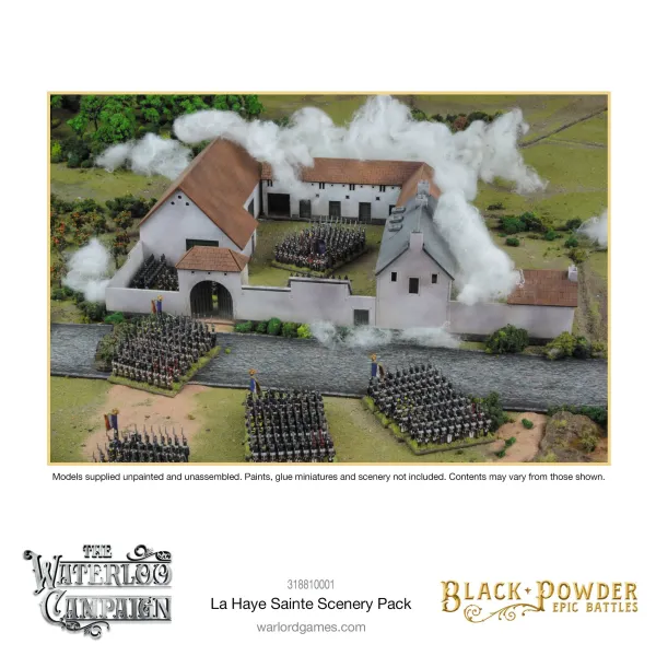 BP Epic Battles: Waterloo - La Haye Sainte Scenery Pack