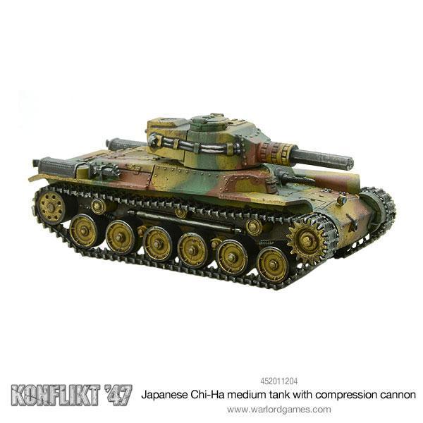 Chi-Ha With Compression Cannon SOLD OUT REPLACED BY 452611202 SEE ABOVE