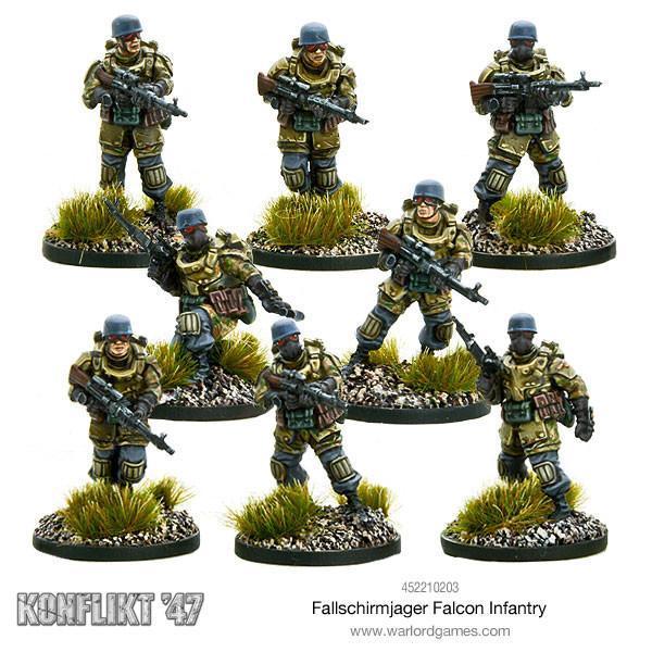 Fallschirmjager Falcon Infantry SOLD OUT ONLY ON DEMAND VIA MAIL ORDER NOW WILL BE REPLACED