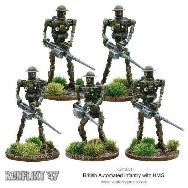 British Automated Infantry with HMG   LAST CHANCE WILL BE REPLACED