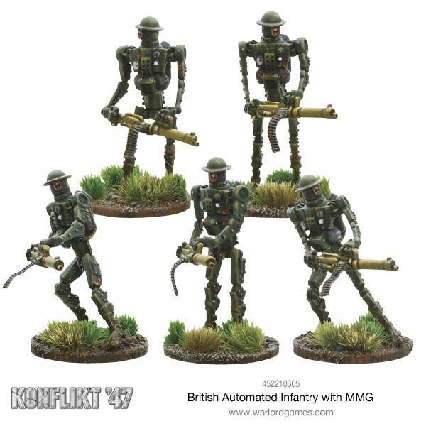 British Automated Infantry with MMG   LAST CHANCE WILL BE REPLACED