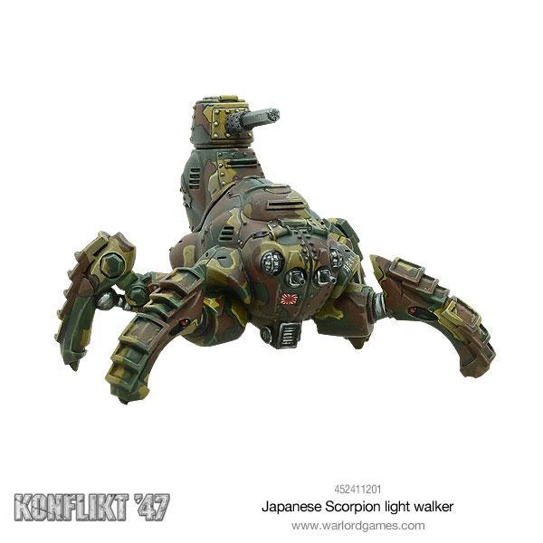 Japanese Scorpion Light Walker  SOLD OUT ONLY ON DEMAND VIA MAIL ORDER NOW WILL BE REPLACED