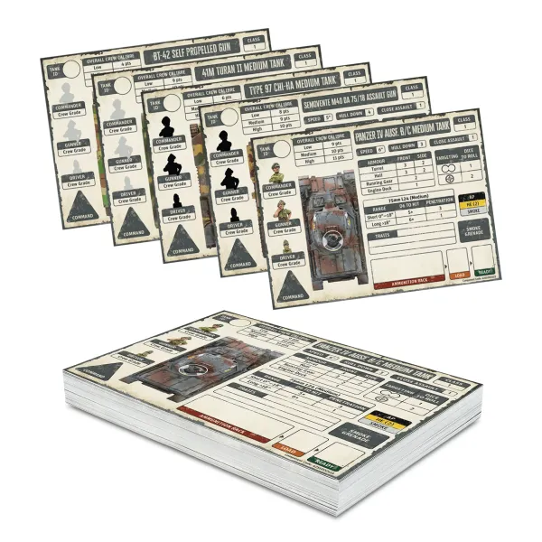Achtung Panzer! Axis Card Pack - 38 Cards (English)