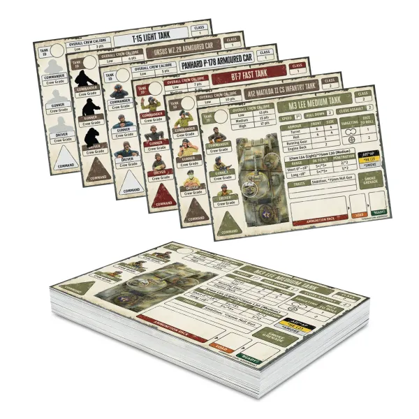 Achtung Panzer! Allies Card Pack - 42 Cards (English)