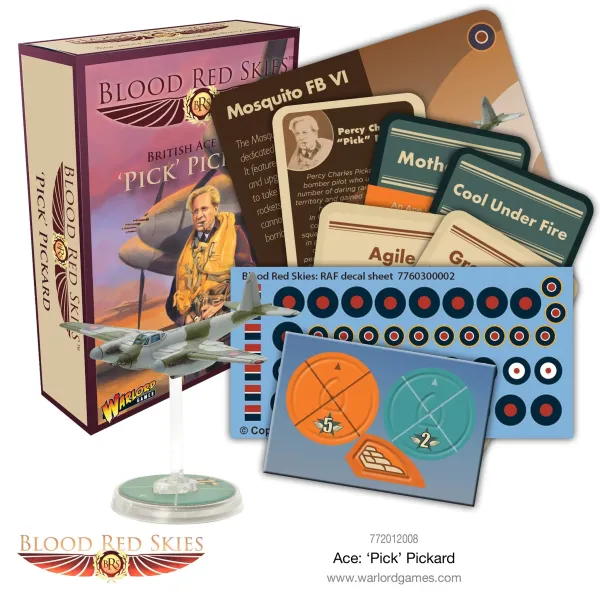 Blood Red Skies: British Ace Pilot - 'Pick' Pickard