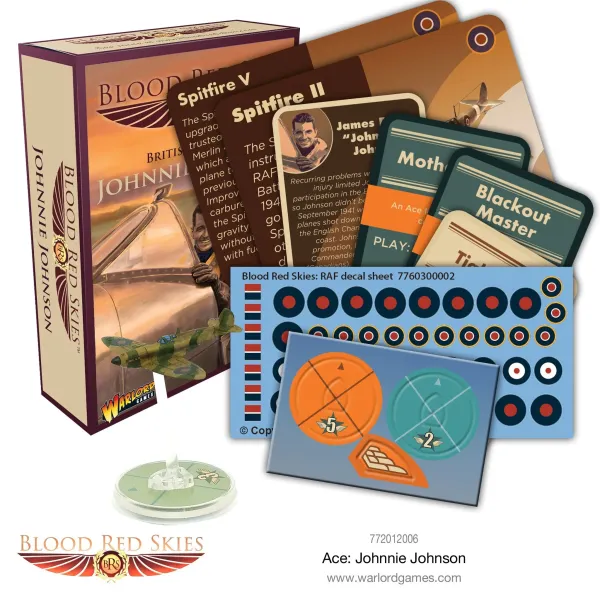 Blood Red Skies: British Ace Pilot - Johnny Johnson