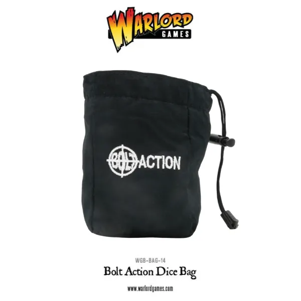 Bolt Action Logo Dice Bag