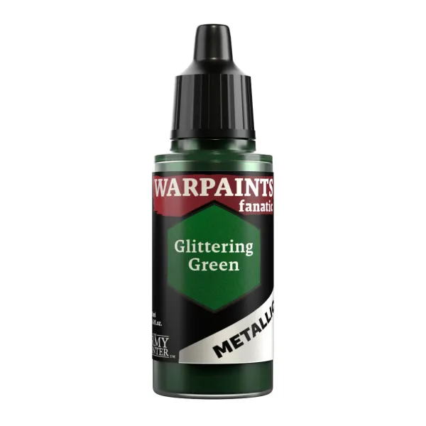 Warpaints Fanatic Metallic: Glittering Green (6)