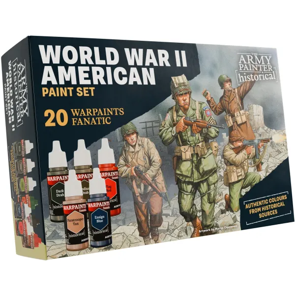 Warpaints Fanatic: WWII American Paint Set