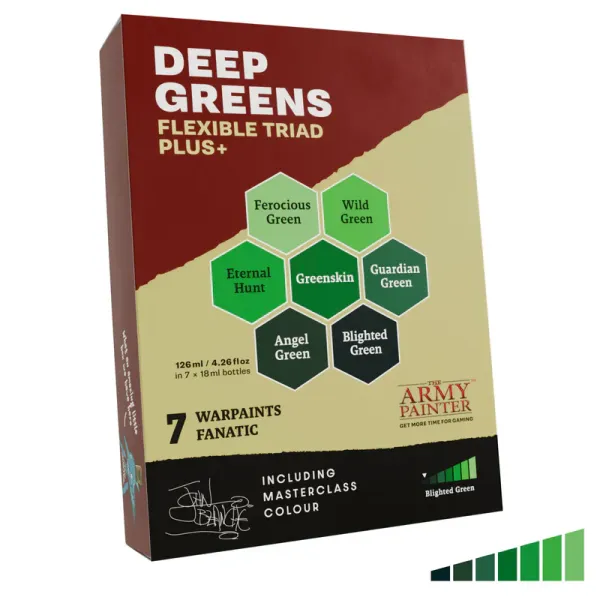 Flexible Triad PLUS+: Deep Greens
